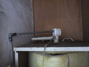 電気温水器　逃し弁修理